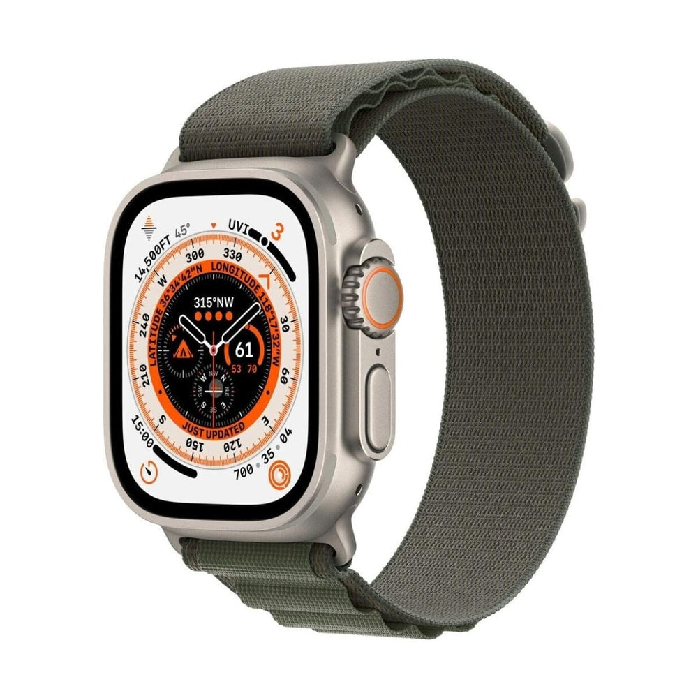 Apple Watch Ultra GPS + Cellulaire 49mm Titane Vert