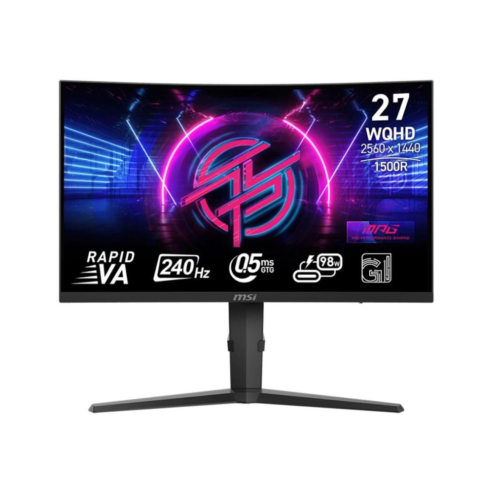 MSI MPG 275CQRXFDE LED-Moniteur Gaming incurvé 27" 2560x1440 240Hz 0.5ms