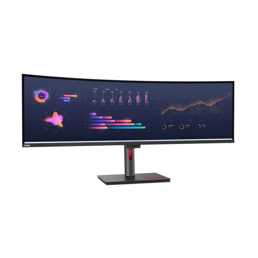Lenovo ThinkVision P49w-30 49" Curved IPS 60 Hz 4 ms HDMI DisplayPort USB-C
