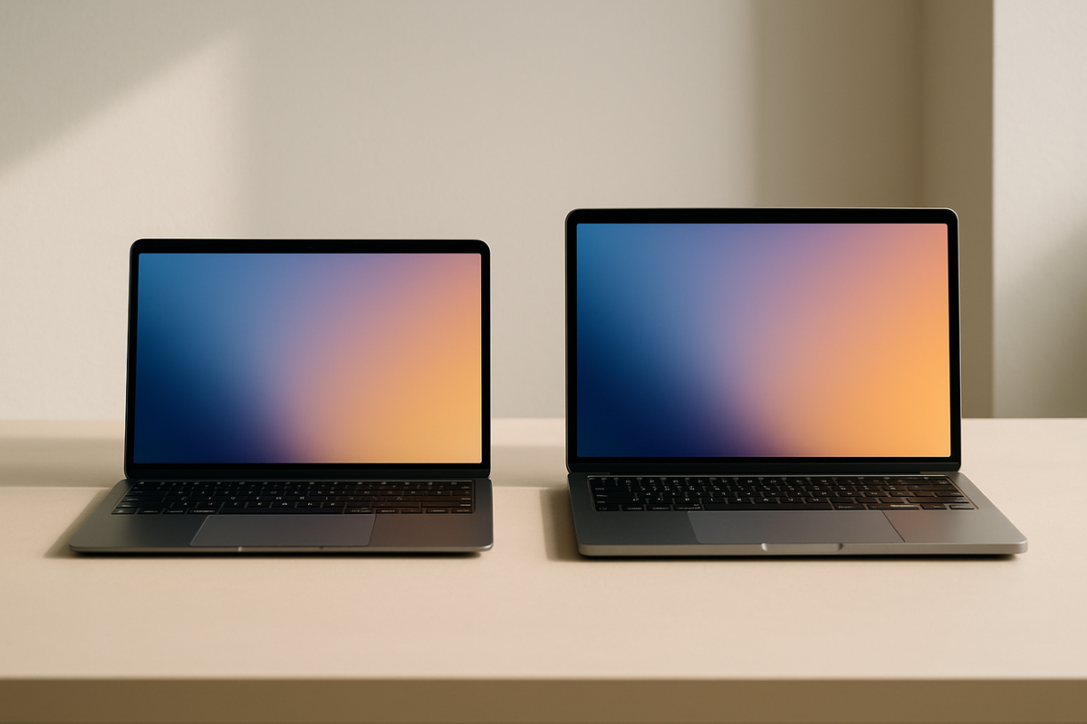 Comparaison entre MacBook Air et MacBook Pro pour étudiants