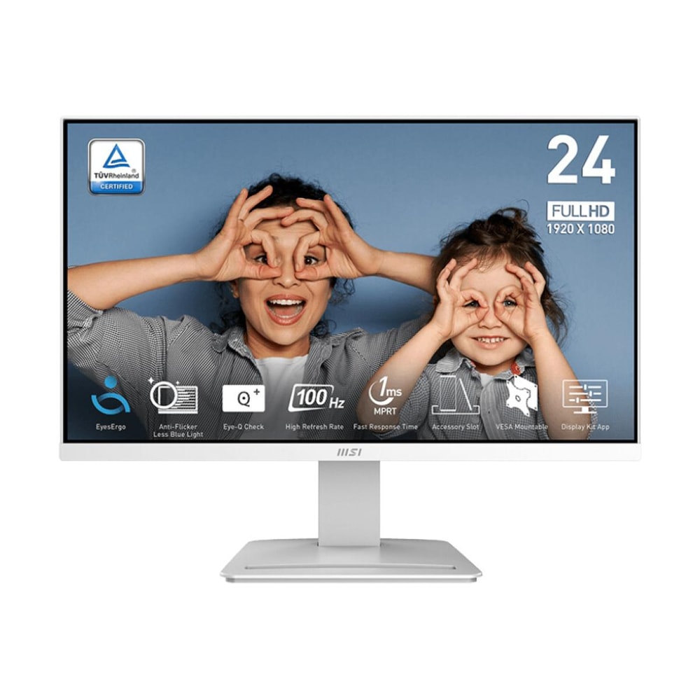 MSI PRO MP2412WDE 24" 1920x1080 Full HD 100 Hz 1ms HDMI DisplayPort