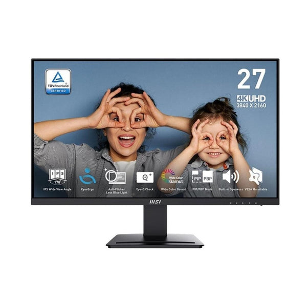 MSI PRO MP273UDE 27" 4K IPS 60Hz 4ms HDMI DisplayPort
