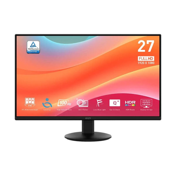 MSI PRO MP272L IPS FHD 100Hz 1ms DisplayPort HDMI