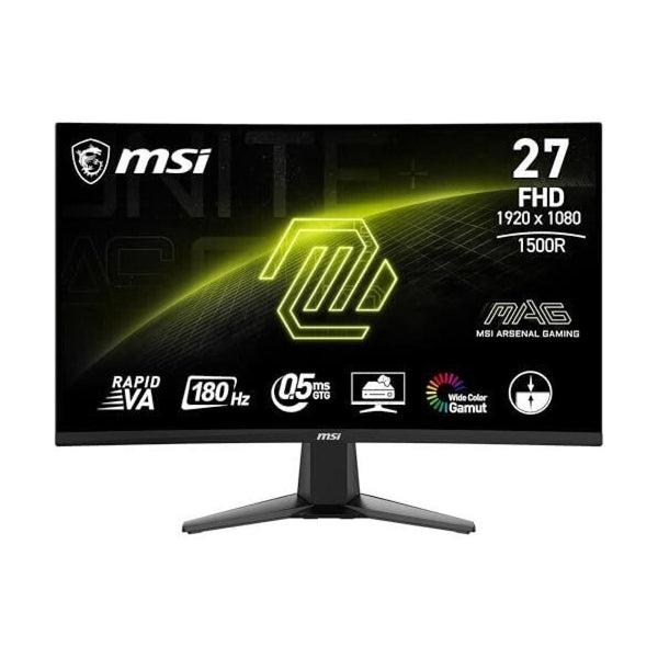 MSI MAG 27C6F 27" Full HD VA 0,5ms 180Hz HDMI DisplayPort