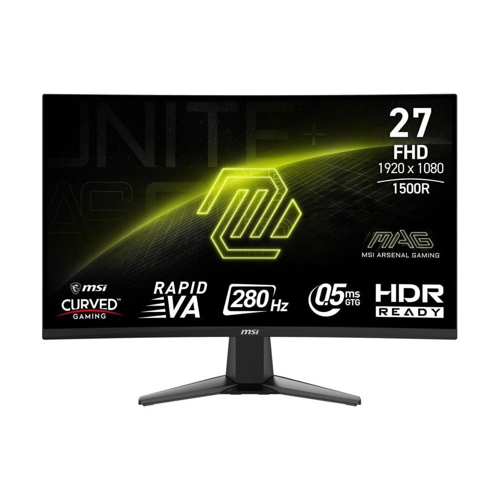 MSI MAG 276CXFDE 27" Full HD 280Hz VA 0,5ms HDMI DisplayPort