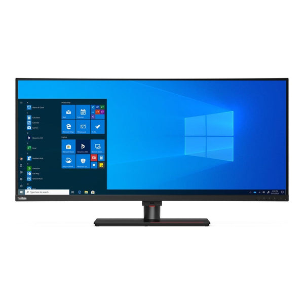 Lenovo ThinkVision P40w-20 - LED-Moniteur - incurvé - 101.6 cm (40") (39.7" visible) - 5120 x 2160 WUHD @ 75 Hz - IPS - 300 cd/m² - 1000:1 - 4 ms - 2xThunderbolt 4, DisplayPort, HDMI - Raven Black - Campus