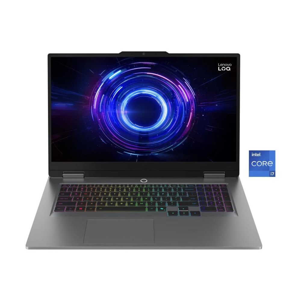Lenovo LOQ 17IRX10 83JH - Intel Core i7 13650HX / 2.6 GHz - Win 11 Home - GeForce RTX 5060 - 32 GB RAM - 1 TB SSD NVMe - 43.9 cm (17.3") IPS 1920 x 1080 (Full HD) @ 165 Hz - Wi-Fi 6 - Luna Gray - kbd: Deutsch - mit 3 Monate Lenovo Premium Care