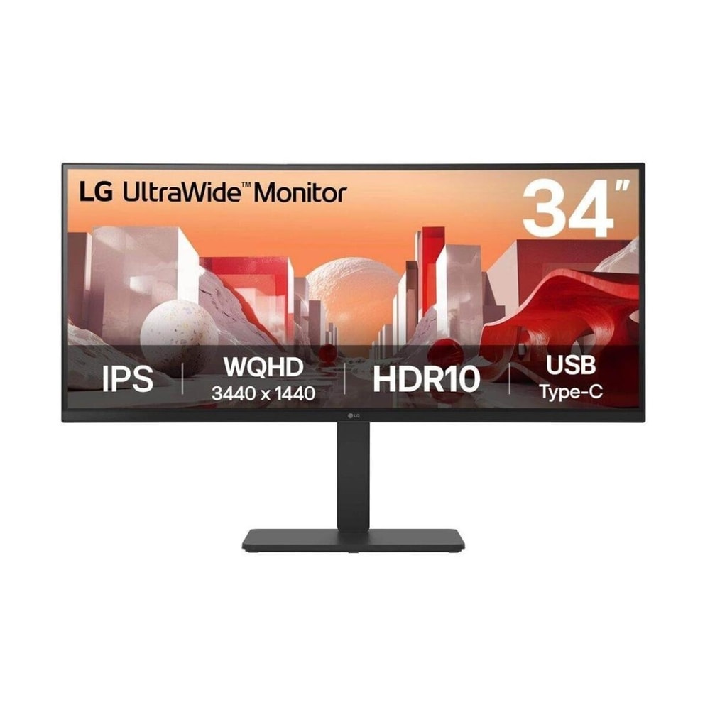 LG 34BA75QE-B 34" WQHD Curved IPS HDMI DisplayPort USB-C