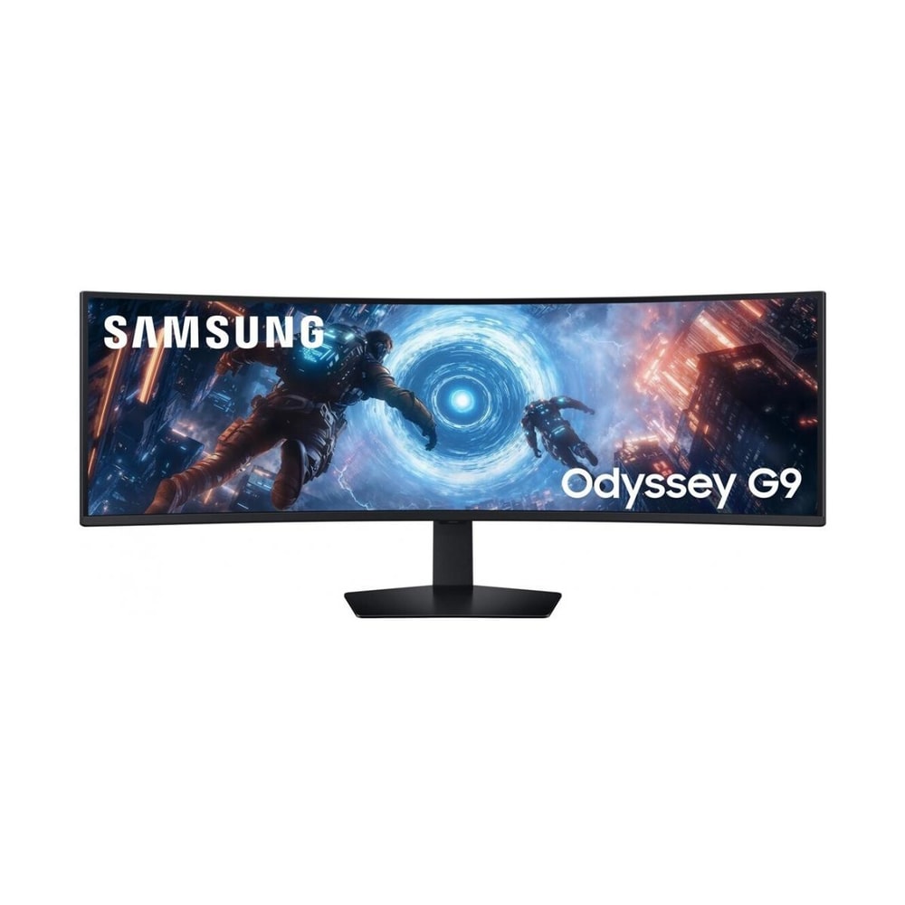 Samsung Odyssey G9 S49FG916EU - G91F Series - LED-Moniteur - Gaming - incurvé - 124.5 cm (49") - 5120 x 1440 Dual Quad HD @ 144 Hz - VA - 350 cd/m² - 2500:1 - DisplayHDR 600 - 1 ms - 2xHDMI, DisplayPort - Schwarz