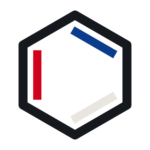 French Mac — hexagone tricolore, logo 2026