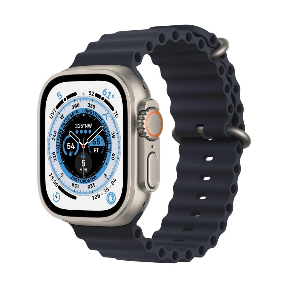 Apple Watch Ultra GPS + Cellulaire 49mm Titane Bleu Foncé