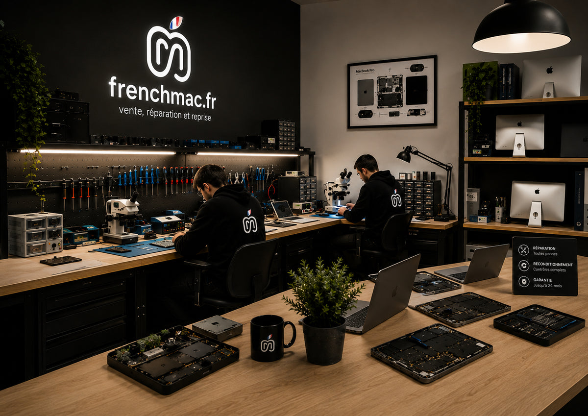 FrenchMac, atelier et équipe