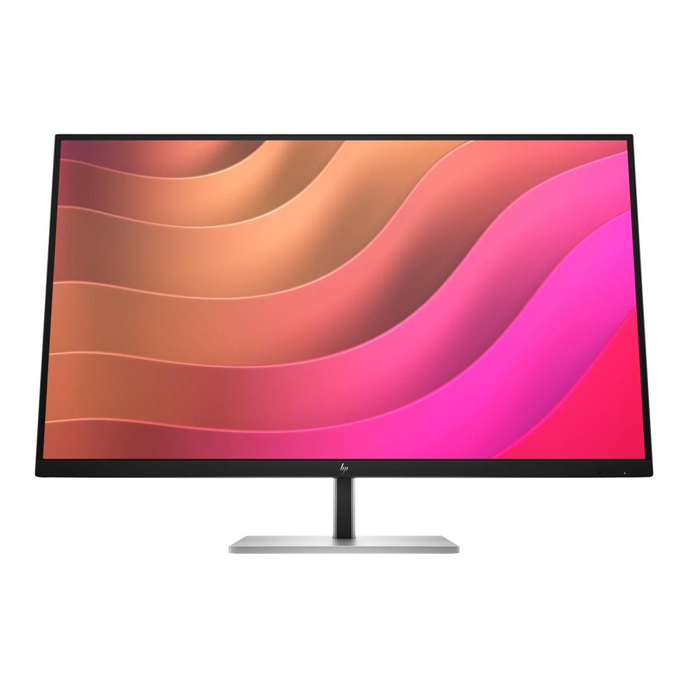 HP E32K G5 E-Series LED-Moniteur schwarzer Kopf, schwarz und silber (Ständer)